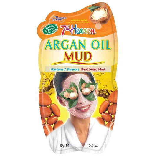 7th Heaven Argan Oil Mud Face Mask15g